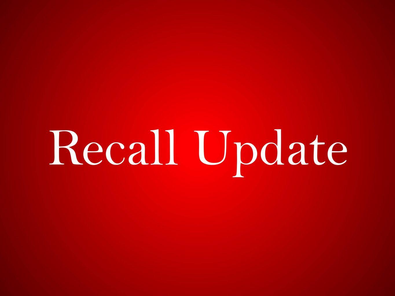 Recall Update.