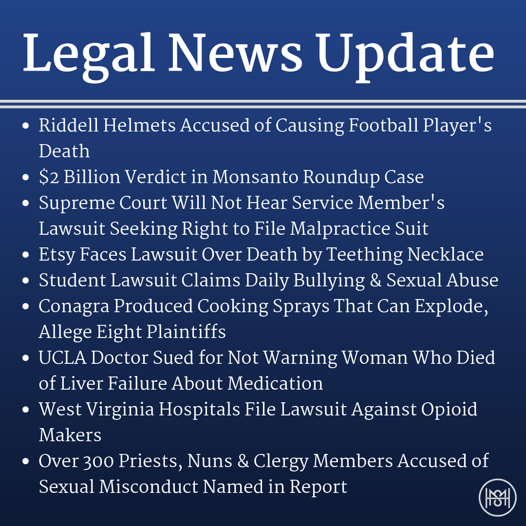 May ’19 Legal News Update