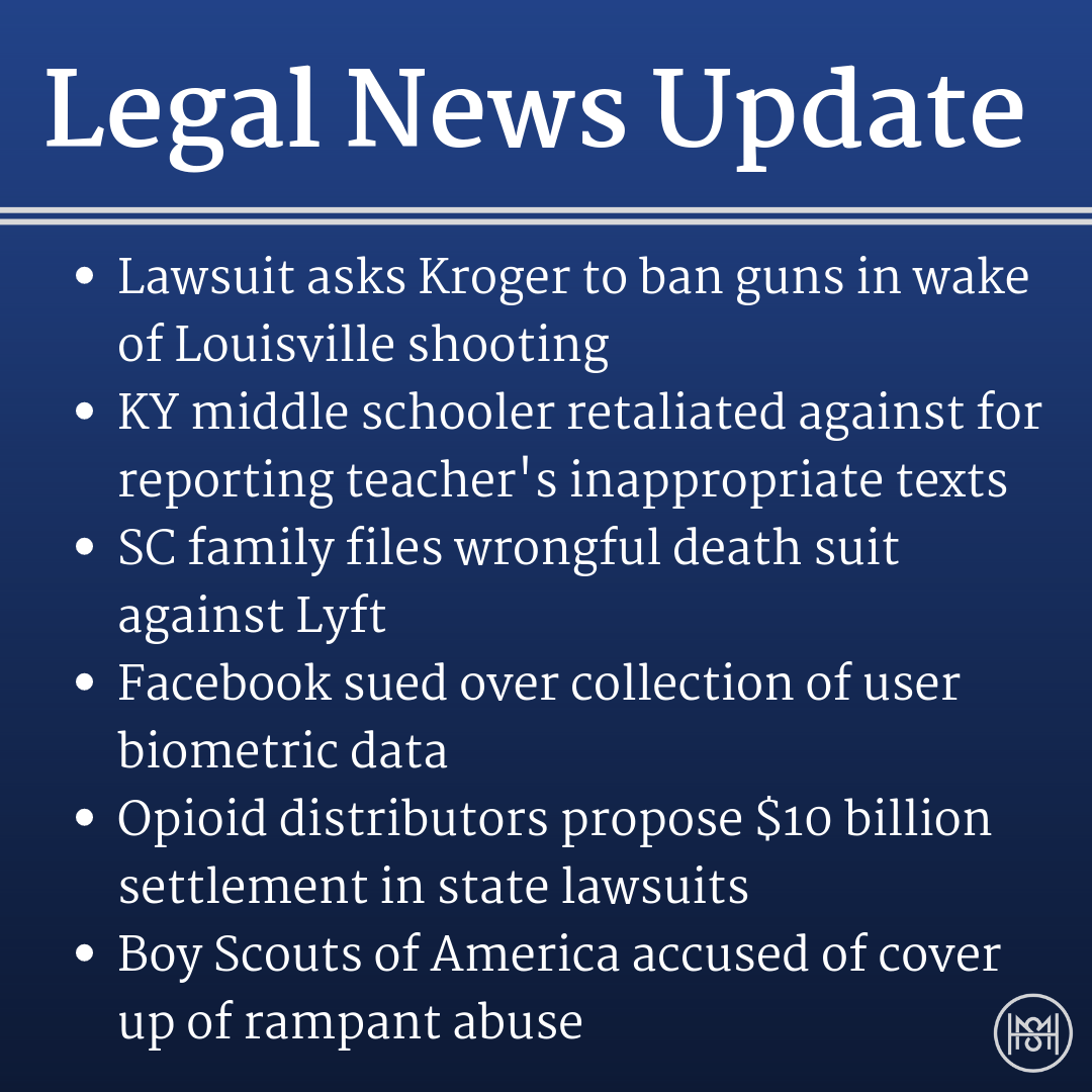 August ’19 Legal News Update