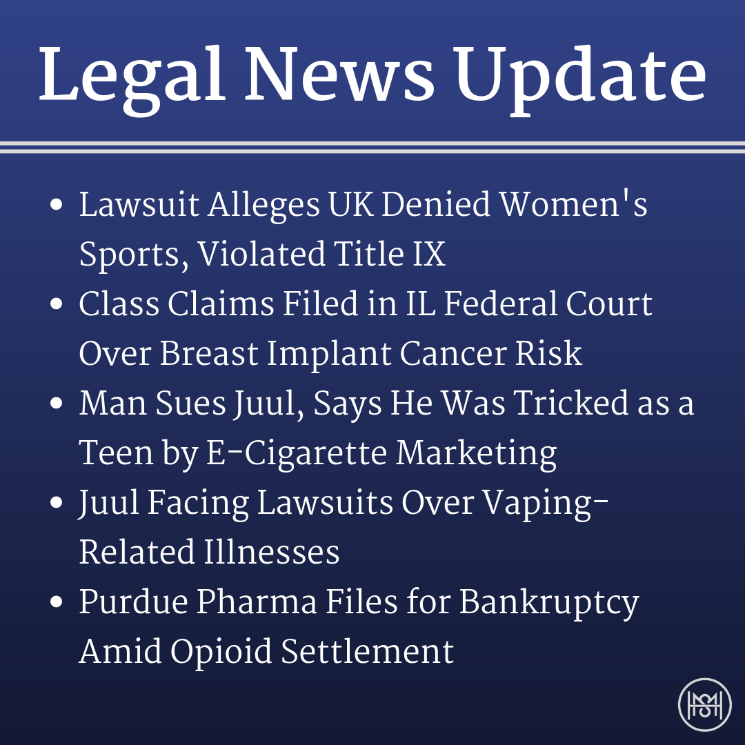September ’19 Legal News Update