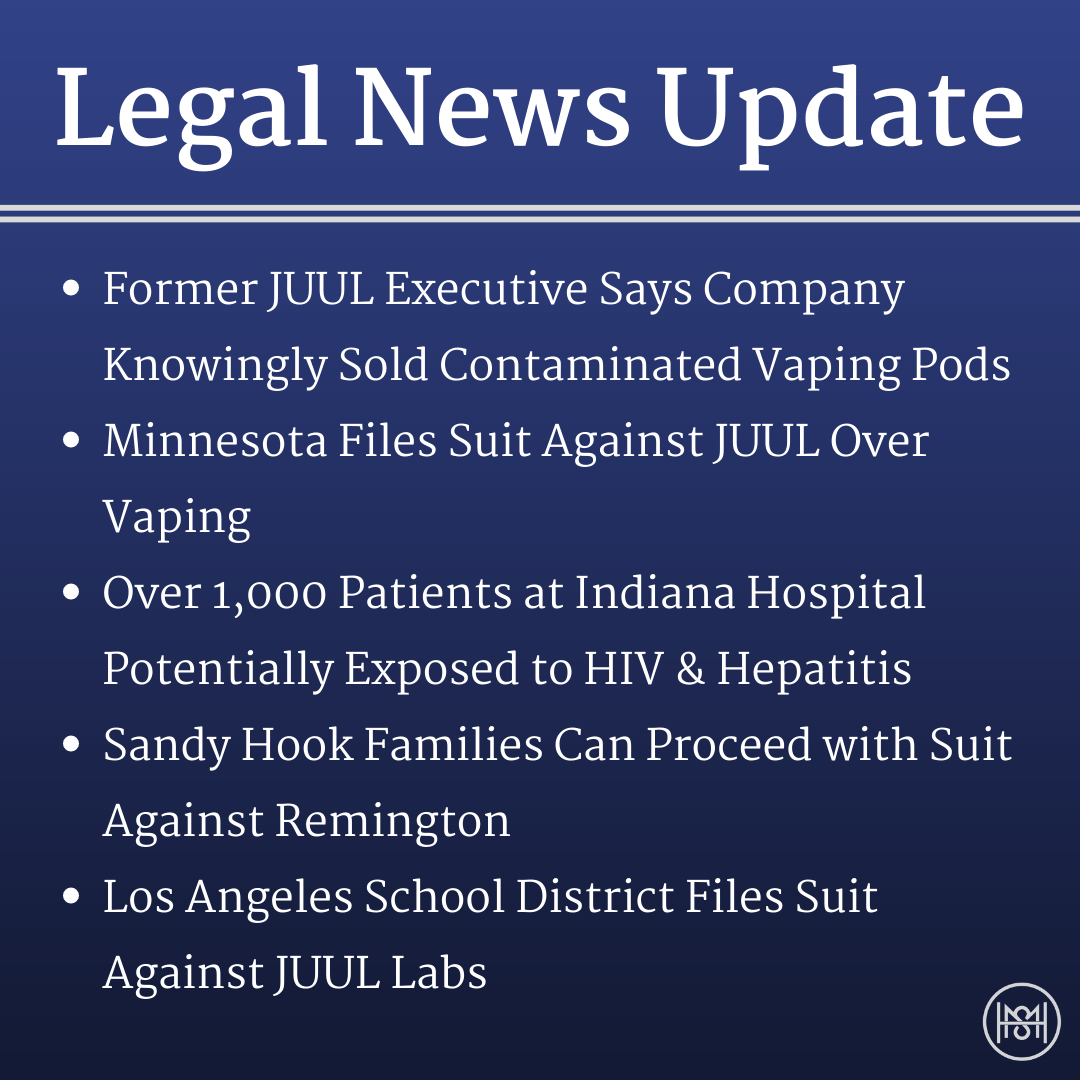 December ’19 Legal News Update