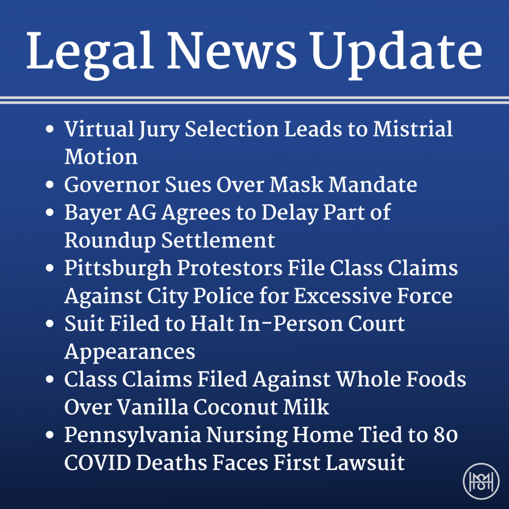 July 2020 Legal News Update